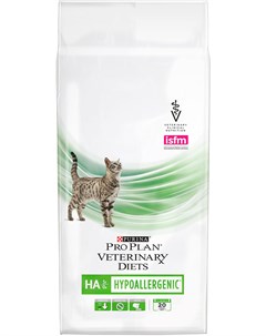 Veterinary Diets Ha St ox Hypoallergenic для кошек и котят при аллергии 1 3 кг Purina