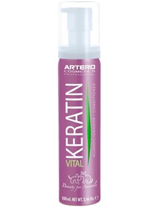 Keratin Vital концентрированный кондиционер Жизненный кератин для собак и кошек 100 мл 1 шт Artero