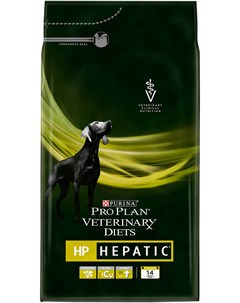 Veterinary Diets Hp Hepatic для собак и щенков при хронической печеночной недостаточности 3 кг Purina