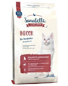 Сухой корм для кошек Indoor 2 кг Sanabelle