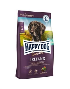 Supreme Sensible Ireland полнорационный сухой корм для собак средних и крупных пород для кожи и шерс Happy dog