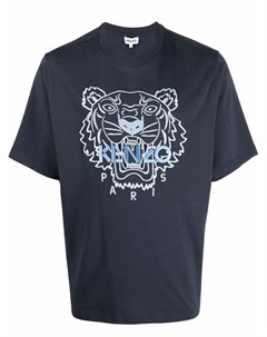 Футболка с вышивкой Tiger Kenzo