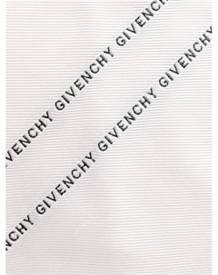 Шелковый галстук с вышитым логотипом Givenchy