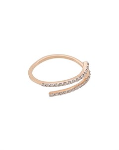 Кольцо из розового золота с бриллиантами Kismet by milka