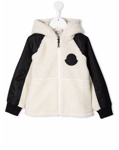 Куртка с капюшоном и вставками Moncler enfant