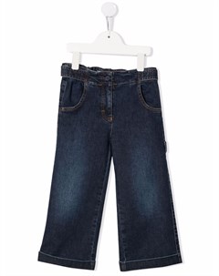 Широкие джинсы средней посадки Il gufo