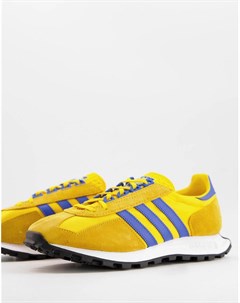 Желтые кроссовки Racing 1 Adidas originals