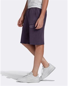 Фиолетовые премиум шорты Adidas originals