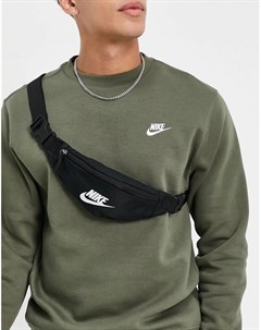 Черная сумка кошелек на пояс Heritage Nike