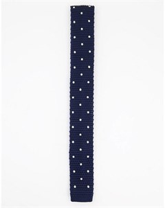 Трикотажный галстук в горошек Gianni feraud