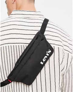 Черная сумка кошелек на пояс с маленьким логотипом Levi's®