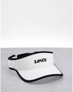 Белая кепка козырек в винтажном стиле с логотипом Levi's®