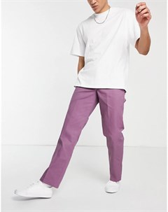 Фиолетовые брюки узкого кроя в рабочем стиле 872 Dickies