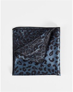 Платок для нагрудного кармана с леопардовым принтом Bolongaro trevor