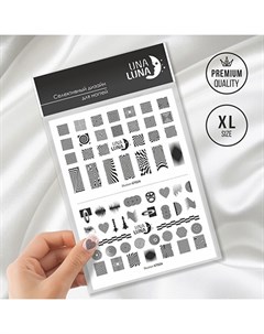 Слайдер дизайн для ногтей Illusion GT024 Una luna