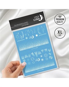 Слайдер дизайн для ногтей Abstraction GT021 Una luna