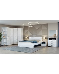 Модульная спальня GLOSS 2 Нк-мебель