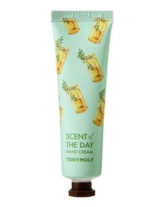 Крем Scent of The Day Hand Cream для Рук с Экстрактом Мандарина Лайма Лимона Вербена 30 мл Tony moly