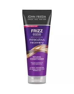 Кондиционер Miraculous recovery для интенсивного укрепления непослушных волос 250 мл Frizz Ease John frieda