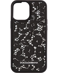 Чехол для iPhone Pro Max с кружевным узором Dolce&gabbana