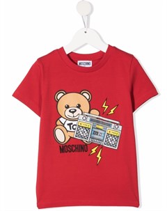 Футболка Toy Bear с логотипом Moschino kids