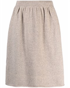 Трикотажная юбка с завышенной талией Extreme cashmere
