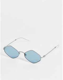 Солнцезащитные очки со стеклами в форме ромба Emporio armani
