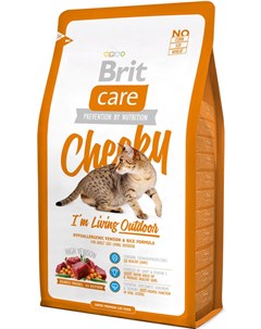 Сухой корм для кошек Care Cat Cheeky Outdoor 0 4 кг Brit*