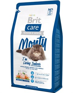 Сухой корм для кошек Care Cat Monty Indoor 0 4 кг Brit*