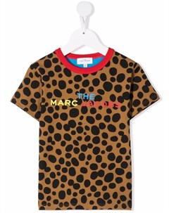 Футболка из органического хлопка в горох The marc jacobs kids