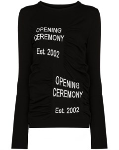 Джемпер с круглым вырезом и логотипом Opening ceremony