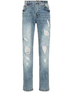 Узкие джинсы с прорезями True religion