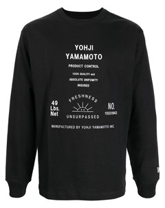 Толстовка с логотипом Yohji yamamoto