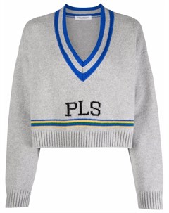 Шерстяной свитер с логотипом Philosophy di lorenzo serafini