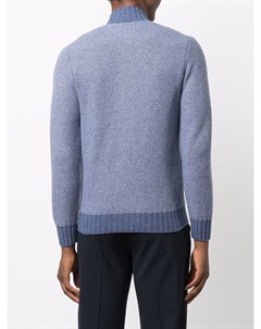 Кашемировый кардиган с отделкой в рубчик Doriani cashmere