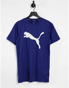 Синяя футболка с логотипом Training Favourite Puma