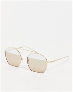 Солнцезащитные очки с линзами в стиле колор блок Emporio armani