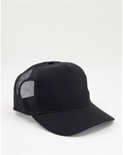 Черная кепка Asos design
