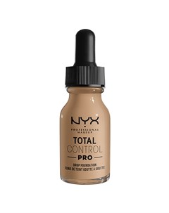 Основа тональная для лица TOTAL CONTROL DROP FOUNDATION тон 09 medium olive Nyx professional makeup