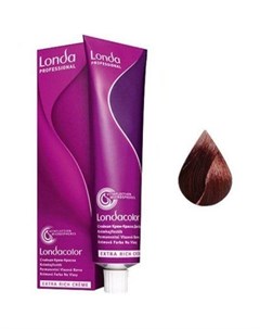 Londacolor 6 45 Стойкая крем краска для волос темный блонд медно красный 60 мл Londa professional