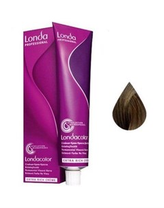 Londacolor 7 75 Стойкая крем краска для волос блонд коричнево красный 60 мл Londa professional