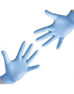 Перчатки NitriMax Нитриловые Неопудренные Голубые размер M 100шт Archdale