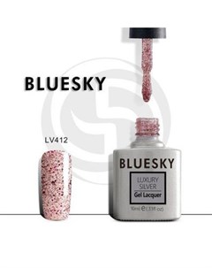 Luxury Silver Гель лак LV412 10мл Bluesky