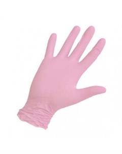 Перчатки NitriMax Нитриловые Неопудренные Розовые размер XS 100шт Archdale