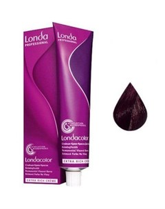 Londacolor 3 5 Стойкая крем краска для волос темный шатен красный 60 мл Londa professional