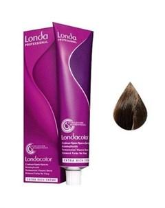 Londacolor 4 77 Стойкая крем краска для волос шатен интенсивно коричневый 60 мл Londa professional