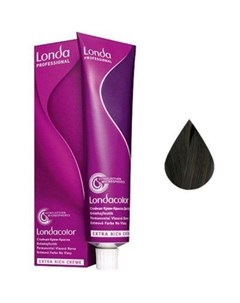 Londacolor 4 71 Стойкая крем краска для волос шатен коричнево пепельный 60 мл Londa professional