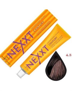 NEXXT Крем краска 4 3 Шатен золотистый 100мл Nexxt professional