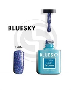 Luxury Silver Гель лак LV614 10мл Bluesky