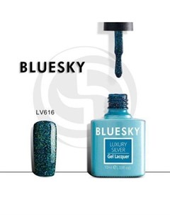 Luxury Silver Гель лак LV616 10мл Bluesky